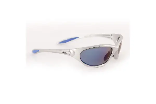Окуляри ROSS з лінзамиMULTILASER BLUE, оправа MATTE SILVER , - Магазин ВелоБуча