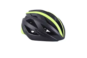 Шолом вел Safety Labs Xeno мат.чорн/жовт M/54-58см - Магазин ВелоБуча