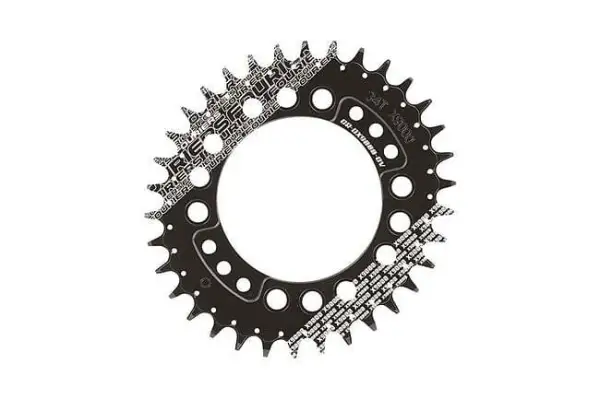 Шестерня пер МТБ Fouriers DX9000 Full CNC NW Oval Shimano XTR/pcd96 алю 34Т чорн - Магазин ВелоБуча