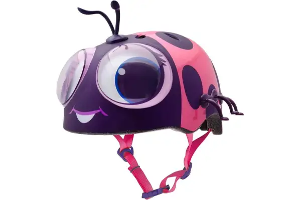 Шолом вел C-Preme Raskullz Googly Eye Lady Bug FS божа корівка 48-52см - Магазин ВелоБуча