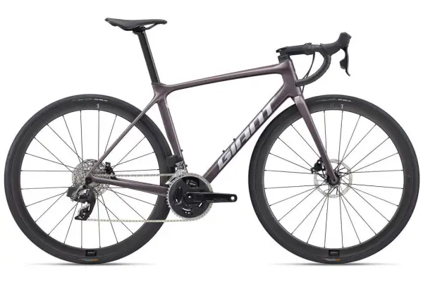 Велосипед Giant TCR Advanced Pro 1 Disc AR вугіл Plum ML - Магазин ВелоБуча