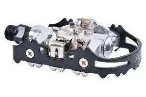 Педали контакт FLR PM-MP141 SPD алю 368г/пара с/шип Shimano SPD - Магазин ВелоБуча