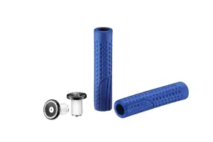 Рукоятки руля Fouriers Silicone Grip 30х130мм 74г/пара с/загл с/болт сын - Магазин ВелоБуча
