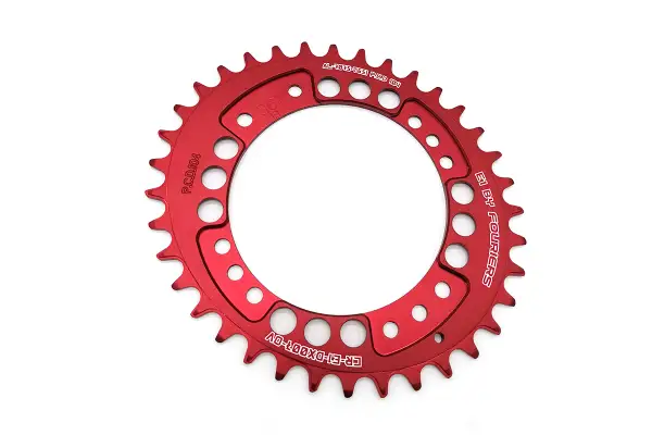 Шестерня пер МТБ Fouriers DX007 Е1 Full CNC NW Oval pcd104 алю 36Т июн - Магазин ВелоБуча