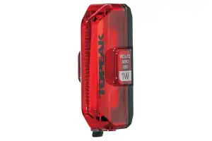 Фара задн діод Topeak RedLite Aero USB 1W 55люм 3 діоди 4 функц чорн - Магазин ВелоБуча