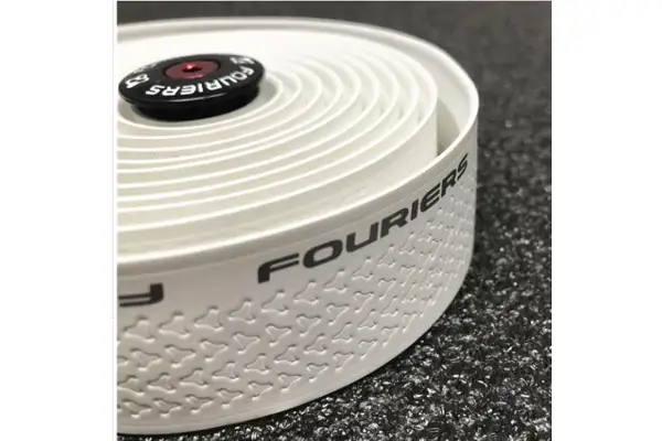 Обмотка керма Fouriers Bartape 3.0мм поліуретан заглушки з/болт біл - Магазин ВелоБуча