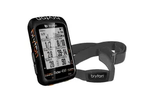 Велокомпьютер Bryton Rider 450 H (+ датчик пульса)