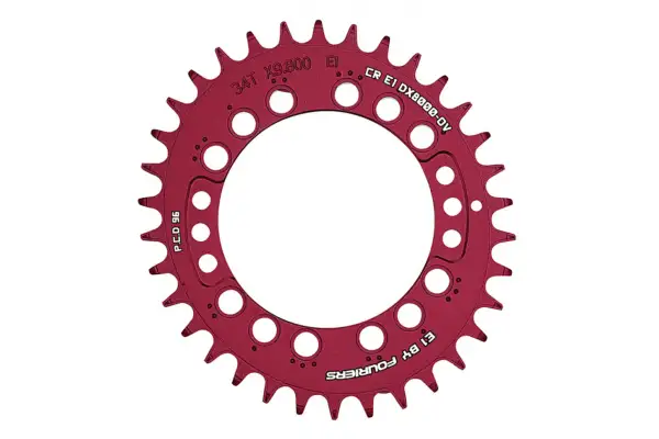 Шестерня пер МТБ Fouriers DX8000 Е1 Full CNC NW Oval Shimano XT/pcd96 алю 36Т июн - Магазин ВелоБуча