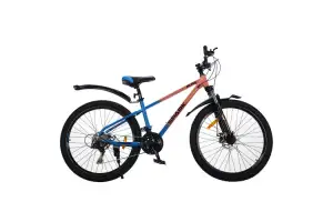 Велосипед SPARK BLINK (колеса – 26", стальная рама – 15") коричневый с синим Велосипед SPARK BLINK (колеса – 26", стальная рама – 15") коричневый с синим