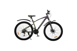 Велосипед SPARK BLITZ (колеса – 27,5", стальная рама – 17") фиолетовый с темно-оливковым Велосипед SPARK BLITZ (колеса – 27,5", стальная рама – 17") фиолетовый с темно-оливковым