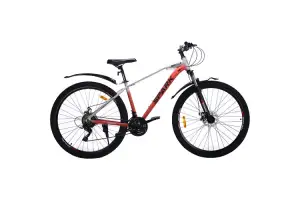 Велосипед SPARK BREEZE (колеса – 29", алюминиевая рама – 17") серый с красным Велосипед SPARK BREEZE (колеса – 29", алюминиевая рама – 17") серый с красным