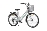 Велосипед SPARK CITY BELLE (колеса - 26, алюминиевая рама - 17) серый - Магазин ВелоБуча