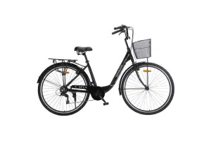 Велосипед SPARK CITY TEYA (колеса - 28, алюмінієва рама - 18) чорний - Магазин ВелоБуча