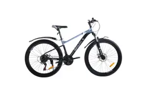 Велосипед SPARK EMBER (колеса – 26", стальная рама – 15") черный с голубым Велосипед SPARK EMBER (колеса – 26", стальная рама – 15") черный с голубым