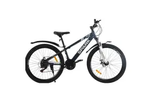 Велосипед SPARK FLIP (колеса – 26, сталева рама – 13) графітовий - Магазин ВелоБуча