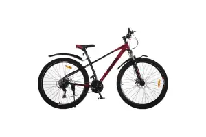 Велосипед SPARK NOVA (колеса – 29", стальная рама – 17") вишневый с черным Велосипед SPARK NOVA (колеса – 29", стальная рама – 17") вишневый с черным