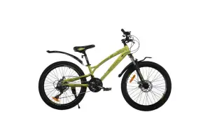 Велосипед SPARK SURF (колеса – 24", стальная рама – 11") салатовый Велосипед SPARK SURF (колеса – 24", стальная рама – 11") салатовый