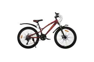 Велосипед SPARK SURF (колеса - 24", стальная рама - 12") бордовый Велосипед SPARK SURF (колеса - 24", стальная рама - 12") бордовый