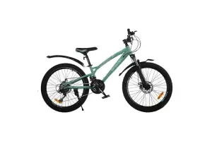 Велосипед SPARK SURF (колеса - 24, сталева рама - 12) мятний - Магазин ВелоБуча