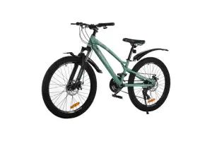 Велосипед SPARK SURF (колеса - 24, сталева рама - 12) мятний - Магазин ВелоБуча