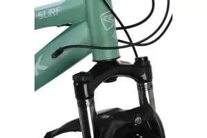 Велосипед SPARK SURF (колеса - 24, сталева рама - 12) мятний - Магазин ВелоБуча