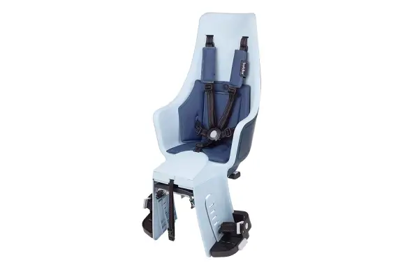 Детское велокресло Bobike Exclusive maxi Plus Carrier LED / Denim deluxe - Магазин ВелоБуча
