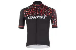 Джерси Ghost Racing Jersey Short blk/red/wht - L Джерси Ghost Racing Jersey Short blk/red/wht - L