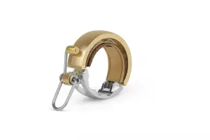 Дзвінок Knog Oi Luxe Large Brass - Магазин ВелоБуча