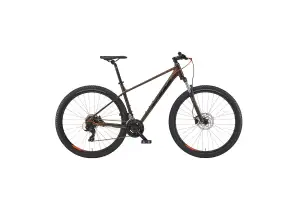 Велосипед KTM CHICAGO 292 29"рама M/43, темно-зелений (чорно-оранжевий), 2022
