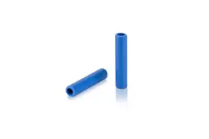 Грипсы XLC GR-S31 Silicone, синий, 130мм. - Магазин ВелоБуча