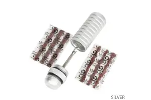 Ремкомплект для безкамери Peatys Holeshot Tubeless Puncture Plugger Kit, Silver - Магазин ВелоБуча