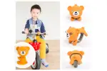 Мигалка для дитячого велосипеда Zoonimal Ведмідь, LED, на кермо. Свічення: Білий - Магазин ВелоБуча