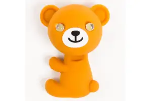 Мигалка для дитячого велосипеда Zoonimal Ведмідь, LED, на підсідку. Світіння: Червоний - Магазин ВелоБуча