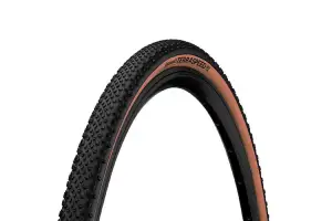 Покришка безкамерна Continental Terra Speed ProTection 28" | 700 x 40C | 28 x 1.50 чорна/коричнева, складана skin