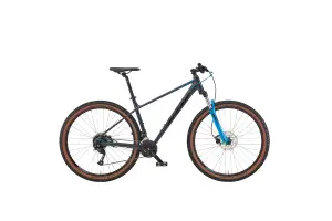 Велосипед KTM CHICAGO 291 29"рама XL/53, сірий (чорно-блакитний), 2022