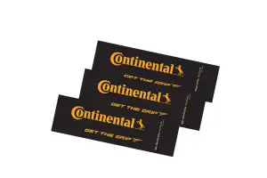 Наклейки Continental, чорні - Магазин ВелоБуча