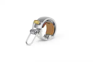 Звонок Knog Oi Luxe Small Silver - Магазин ВелоБуча