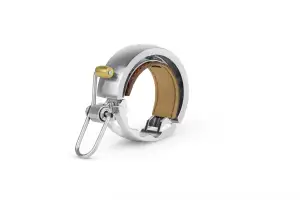 Дзвінок Knog Oi Luxe Large Silver - Магазин ВелоБуча