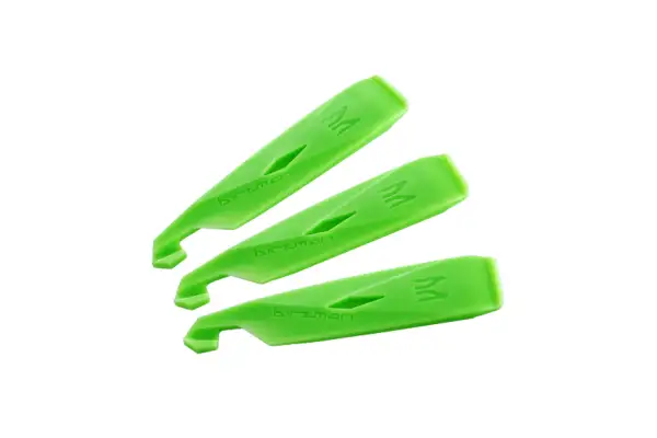 Бортування Birzman Tire Lever Set, 3шт, зелені - Магазин ВелоБуча