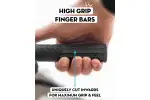 Грипсы Peatys Monarch Grip, Thin 30>32mm, Knurl Race Control, Gum - Магазин ВелоБуча