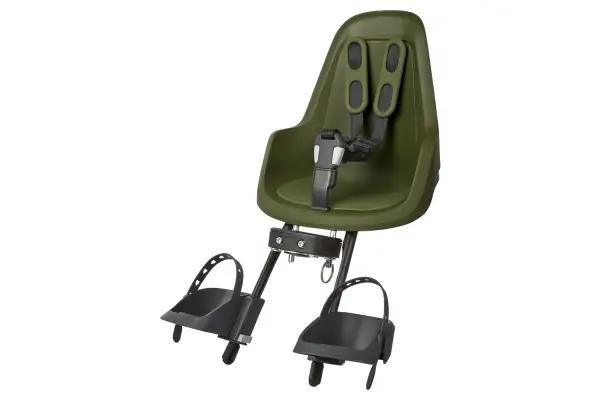 Дитяче велокрісло Bobike Mini ONE / Olive green - Магазин ВелоБуча