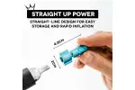 Адаптер картриджа-балону Peatys Holeshot CO2 Tyre Inflator Head, Red - Магазин ВелоБуча