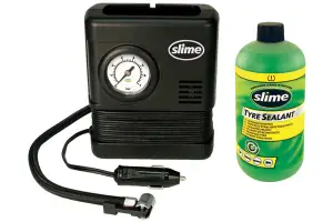 Ремкомплект для автопокрышек Slime Smart Spair (герметик + воздушный компрессор) Ремкомплект для автопокрышек Slime Smart Spair (герметик + воздушный компрессор)