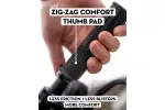 Грипсы Peatys Monarch Grip, Thin 30>32mm, Knurl Race Control, Gum - Магазин ВелоБуча