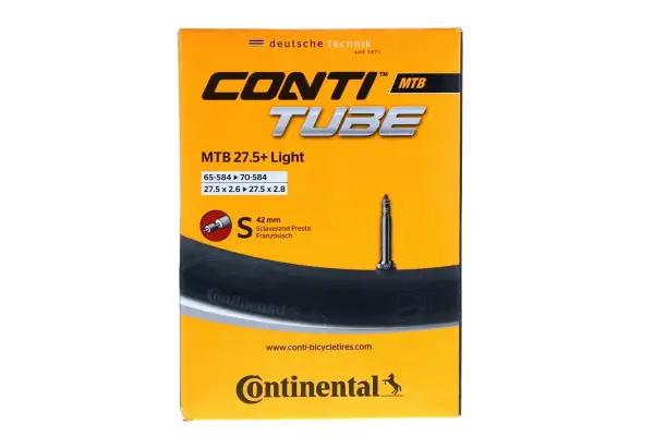 Камера Continental MTB Tube Light 27.5 S42 RE [47-584->60-584] - Магазин ВелоБуча