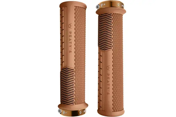 Грипсы Peatys Monarch Grip, Thin 30>32mm, Knurl Race Control, Gum - Магазин ВелоБуча