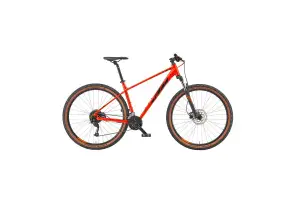 Велосипед KTM CHICAGO 291 29"рама M/43, помаранчевий (чорний), 2022