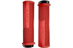 Грипси Peaty's Monarch Grip Mushroom, Thin 30>32mm, Trail Comfort, Red
