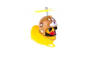 Сигнал ONRIDE Duck (пес), с подсветкой, Ø руля 22-32мм Сигнал ONRIDE Duck (пес), с подсветкой, Ø руля 22-32мм