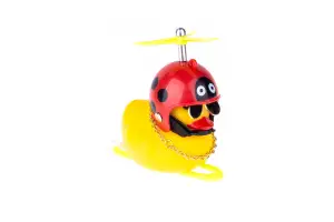Сигнал ONRIDE Duck (сонечко), з підсвічуванням, Ø керма 22-32мм - Магазин ВелоБуча